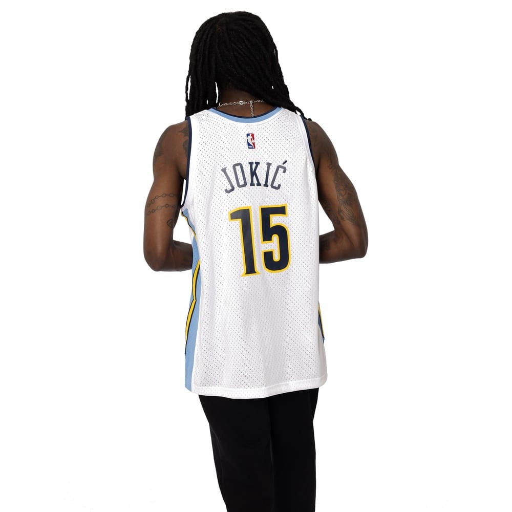 Mitchell & Ness Swingman Jersey Denver Nuggets Nikola Jokic 16/17 - White