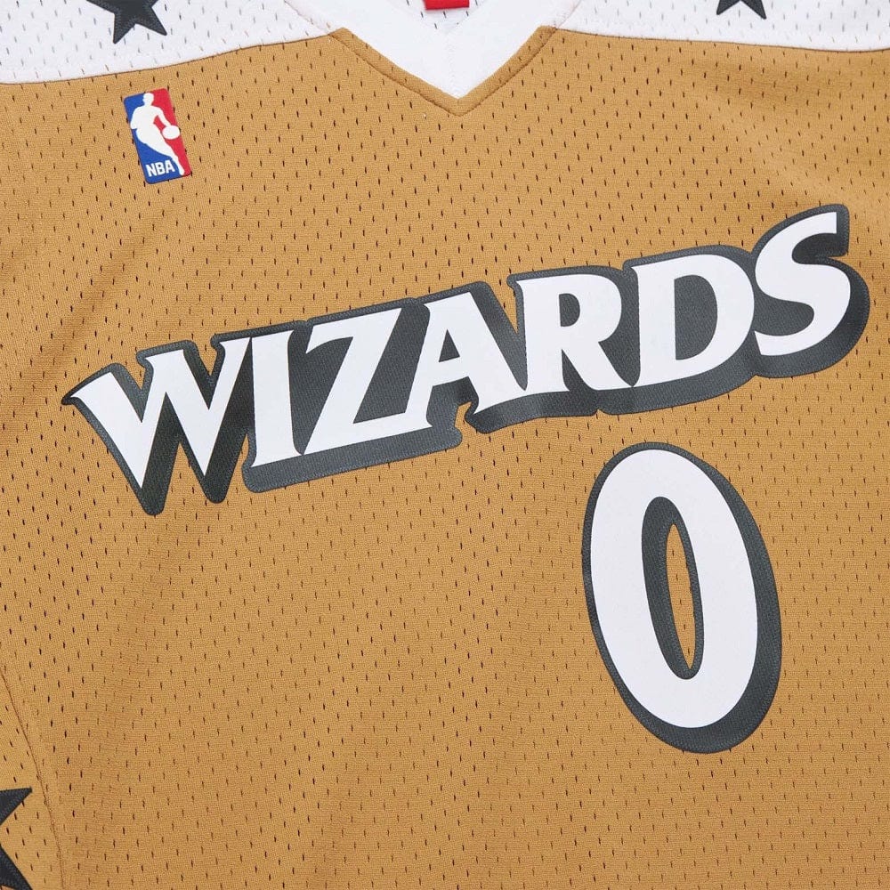 Mitchell & Ness Swingman Jersey Washington Wizards Gilbert Arenas Road 06/07 - Gold