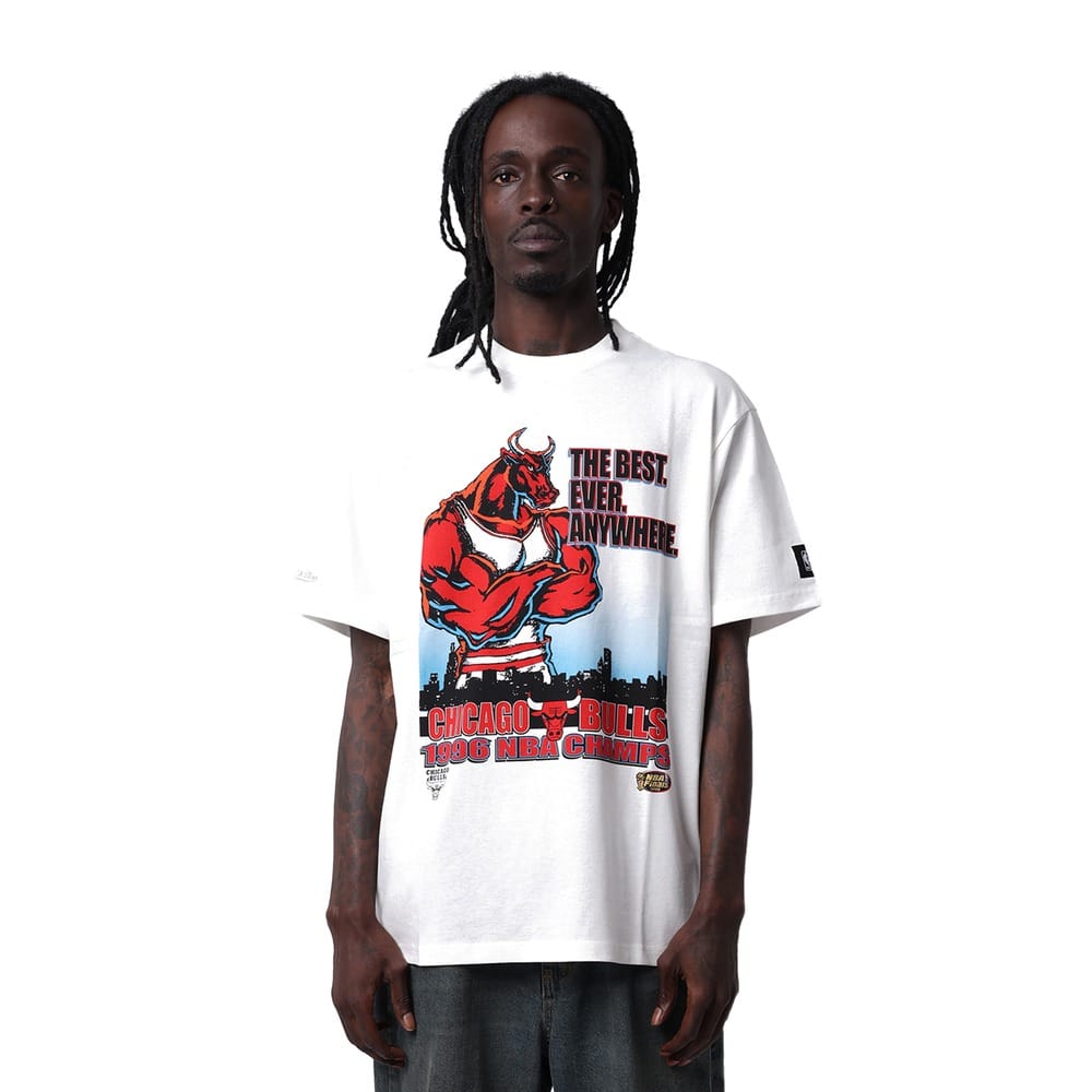 Mitchell & Ness The Best Chicago Bulls Tee - Vintage White