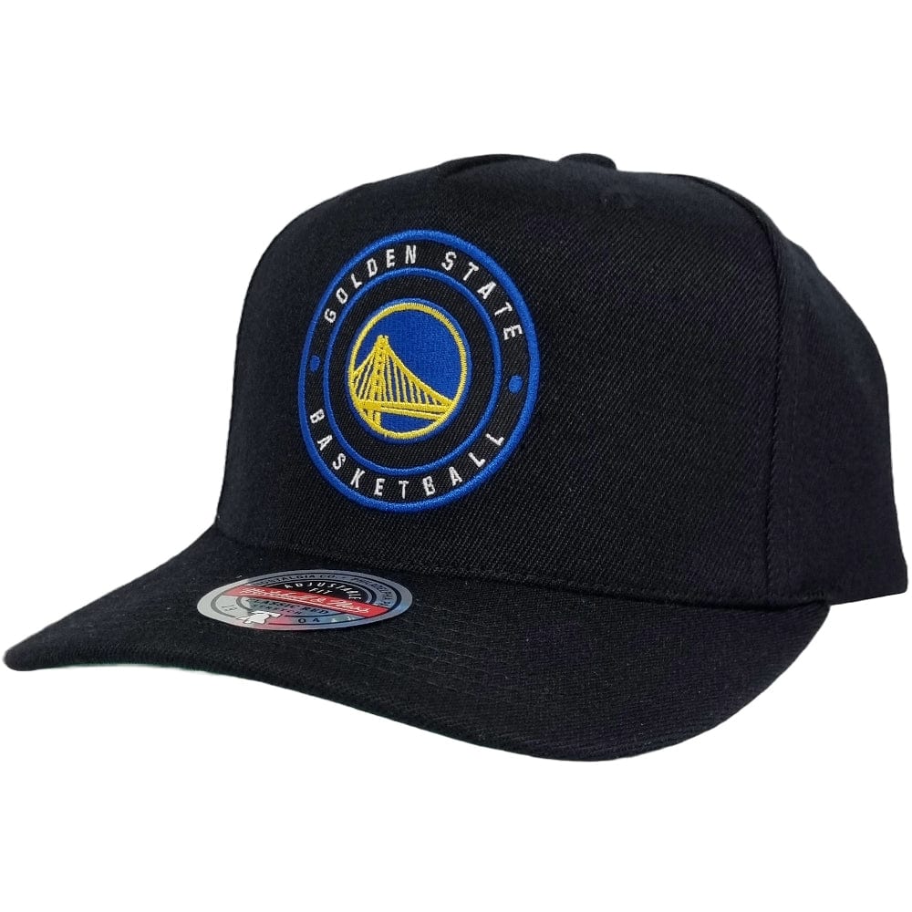 Mitchell & Ness Circle Patch Snapback Golden State Warriors - Black