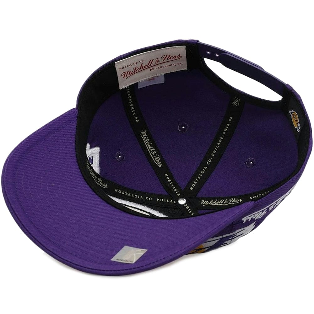 Mitchell & Ness Logo Blast Deadstock Snapback Los Angeles Lakers - Purple