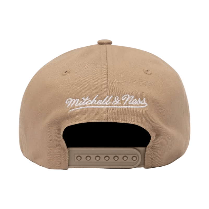Mitchell & Ness Oat Pro Pinch Snapback Los Angeles Lakers - Irish Cream