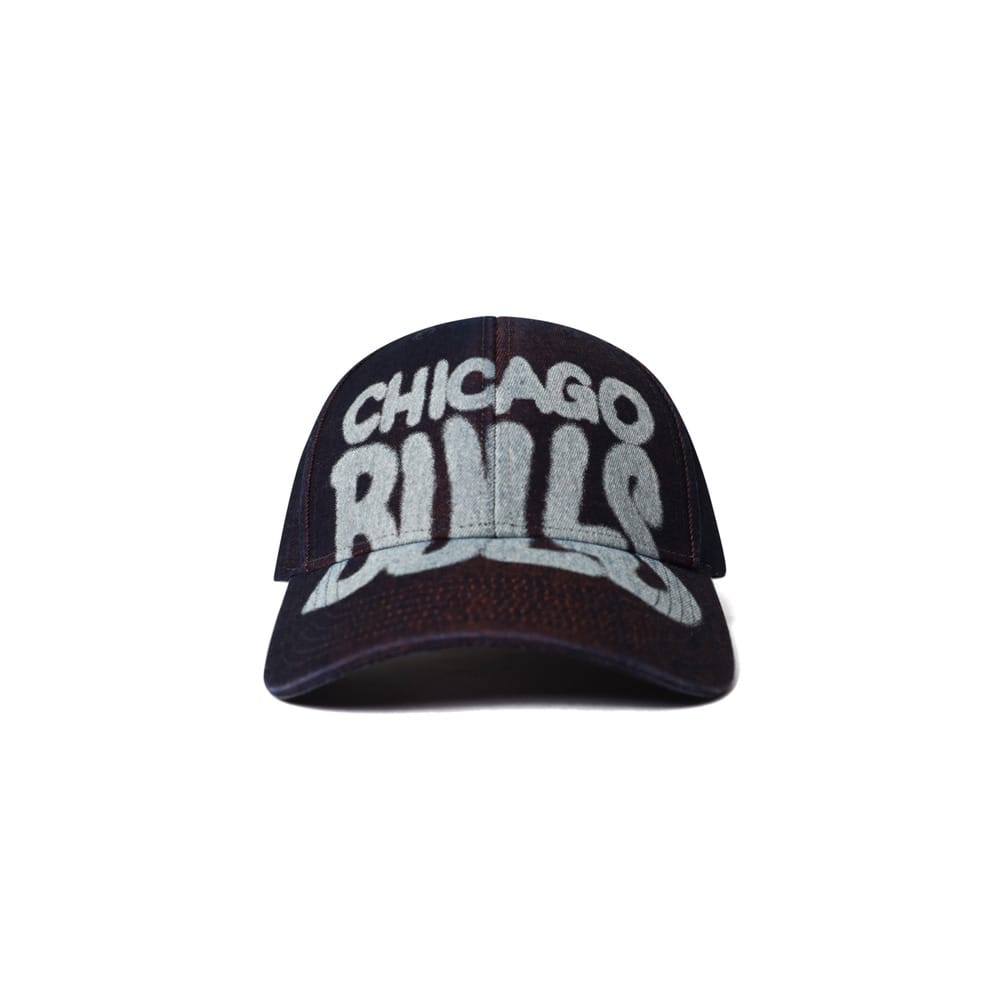 Mitchell & Ness Spray Low pro Strapback Chicago Bulls - Black / Orange