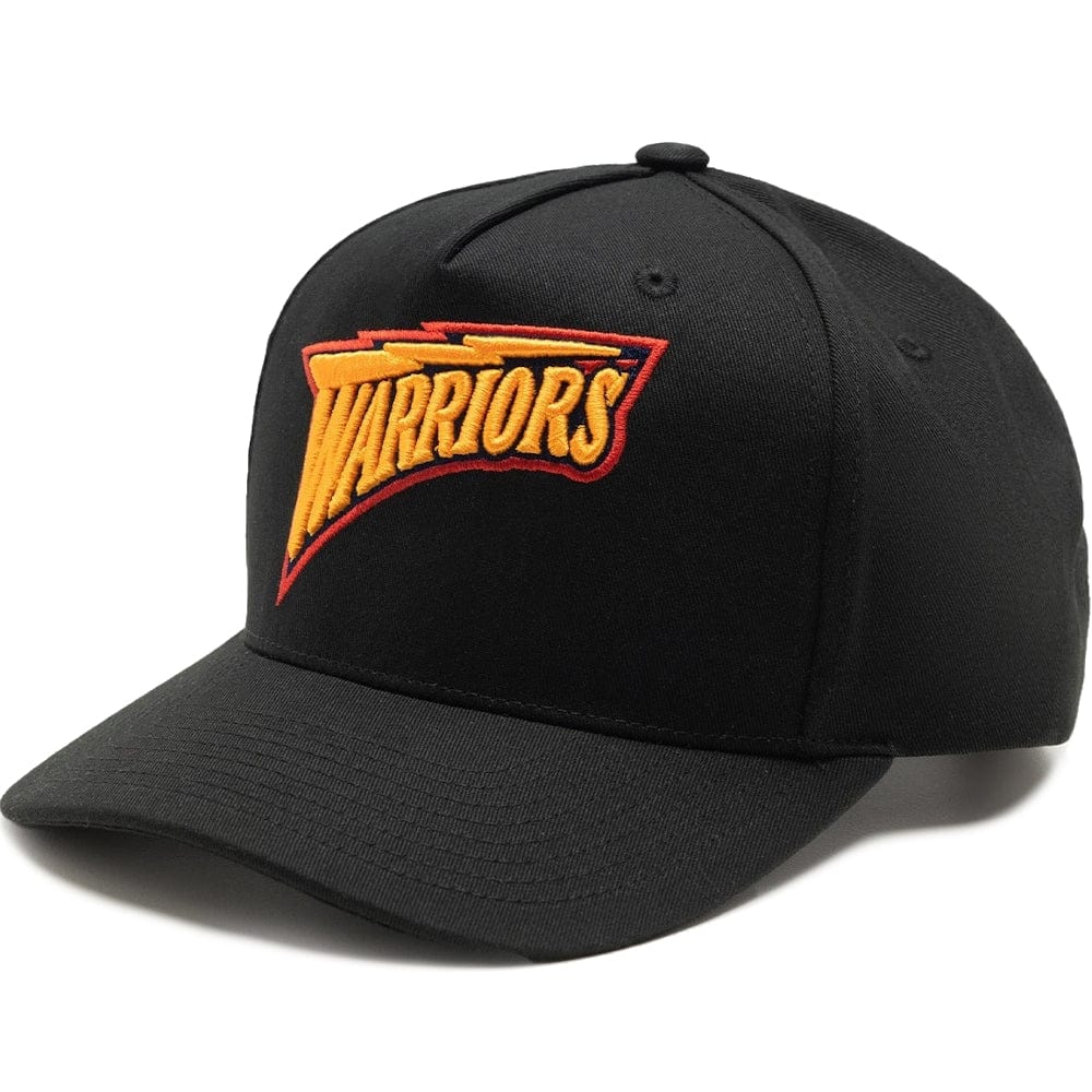 Mitchell & Ness Team Colour Wordmark MVP Snapback Golden State Warriors - Black