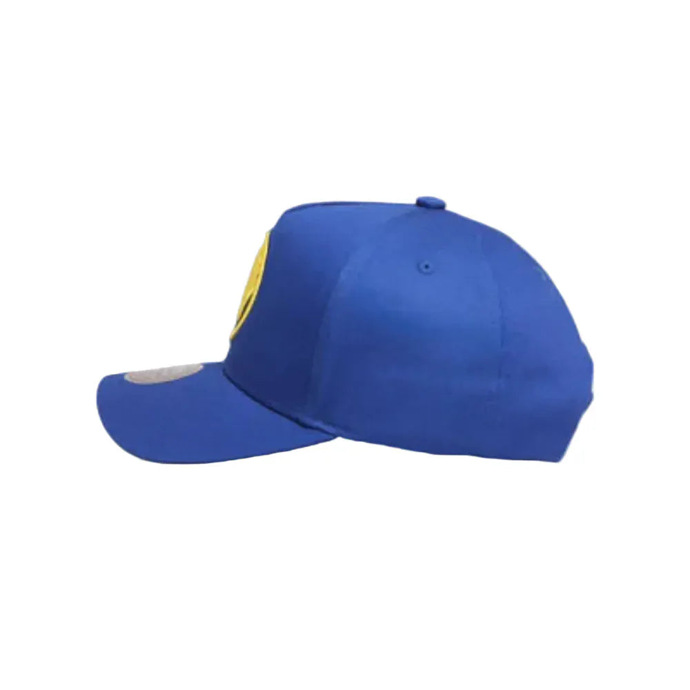 Mitchell & Ness Upside Down Logo Pro Pinch Snapback Golden State Warriors - Royal Blue
