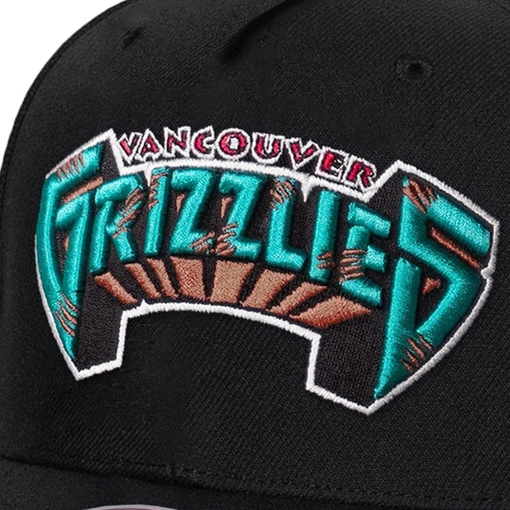 Mitchell & Ness Wordmark MVP Snapback Vancouver Grizzliess - Black