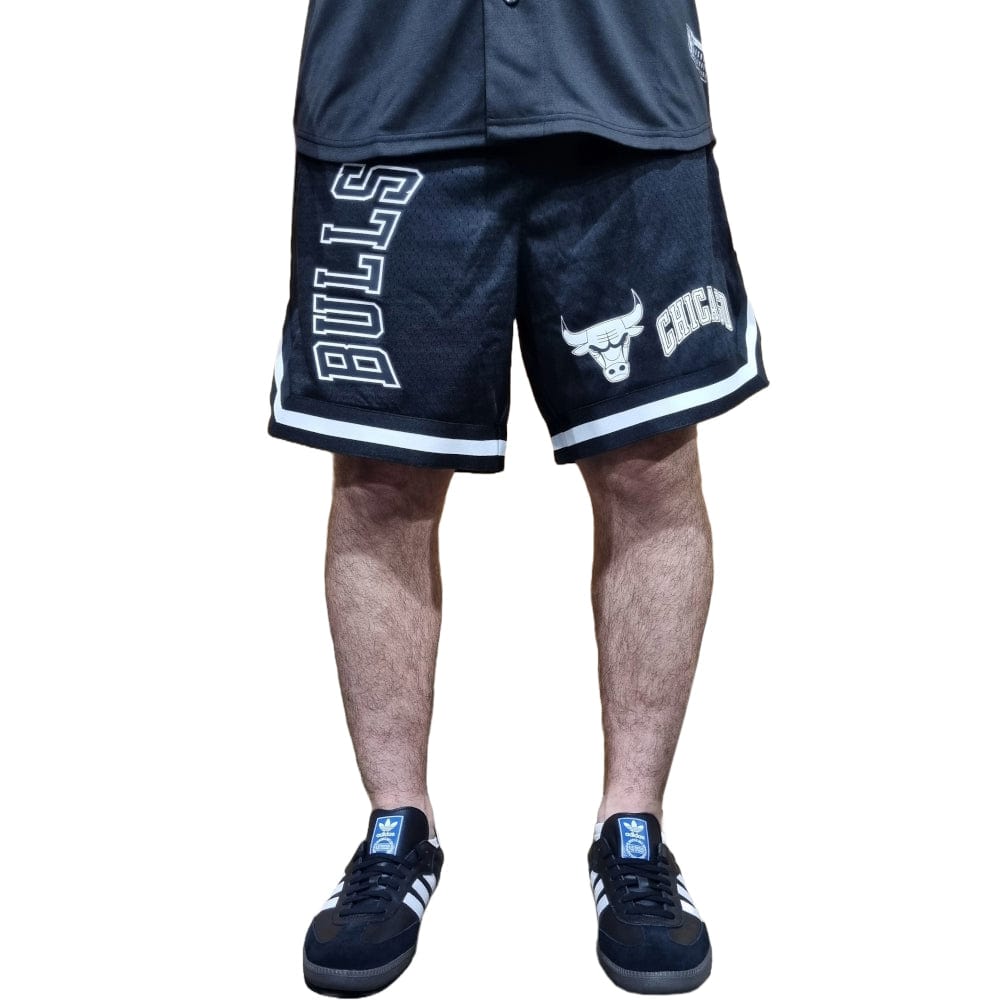 NBA Essentials Linden Mesh Short Chicago Bulls - Black