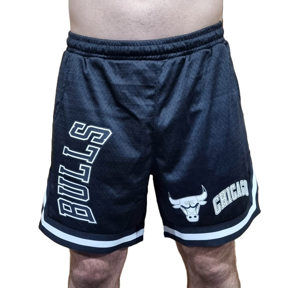 NBA Essentials Linden Mesh Short Chicago Bulls - Black