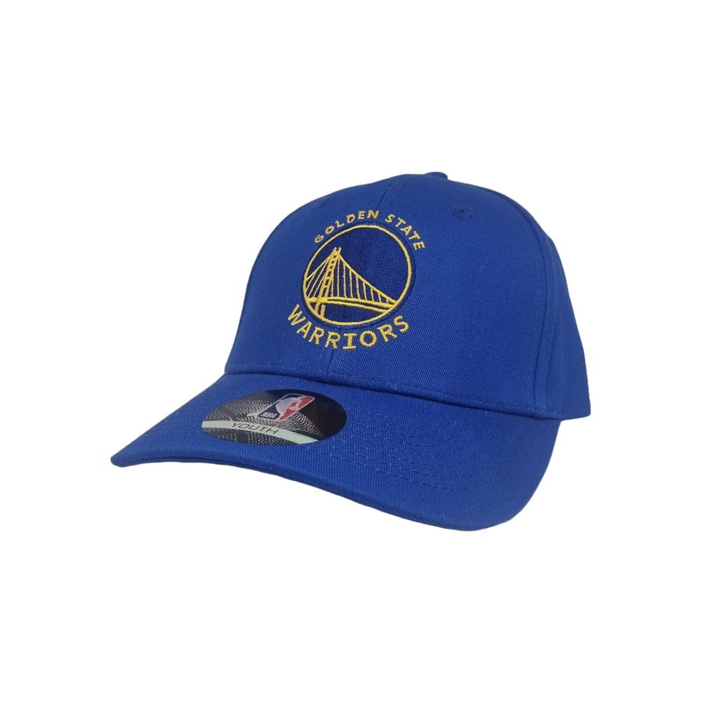 NBA Essentials Youth Team Colour Classic 6 Panel Snapback Golden State Warriors - Rush Blue