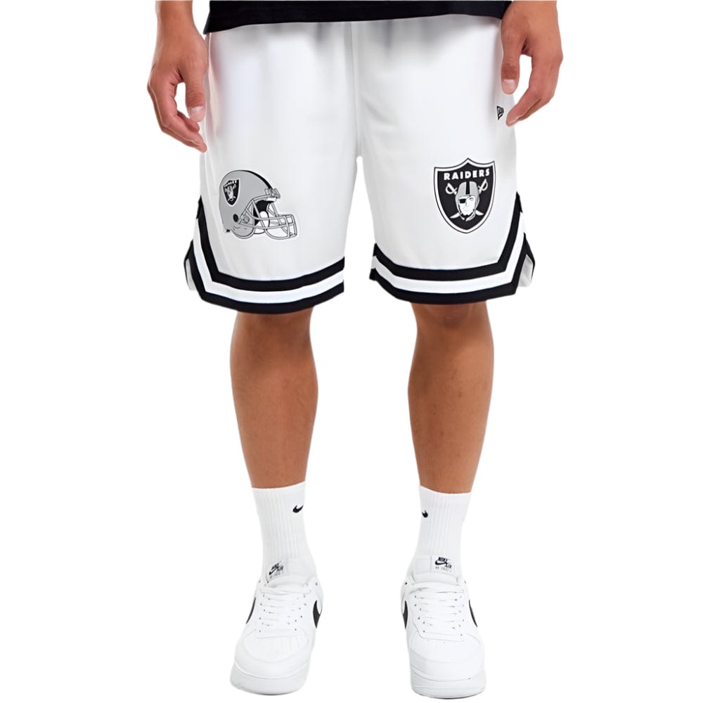 New Era NFL Mesh Shorts Las Vegas Raiders - White