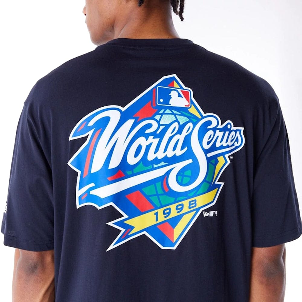 New Era MLB World Series Oversized Tee New York Yankees - Navy