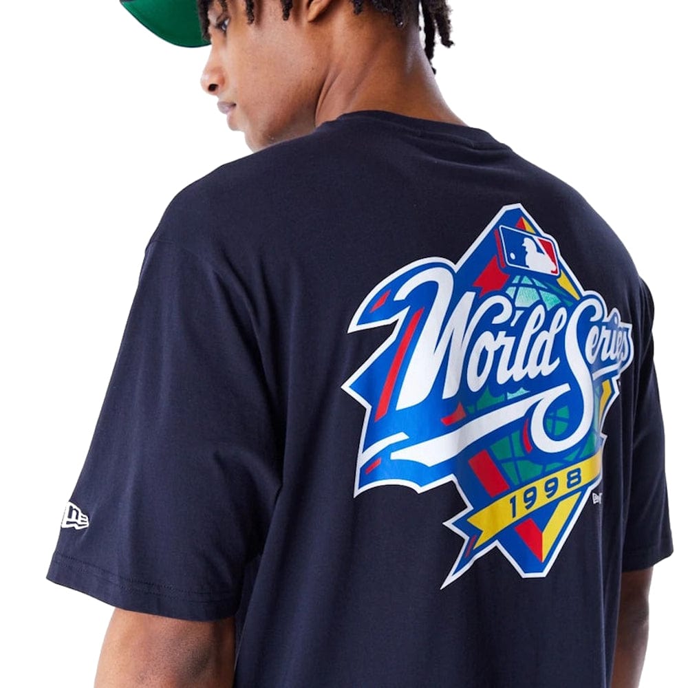 New Era MLB World Series Oversized Tee New York Yankees - Navy