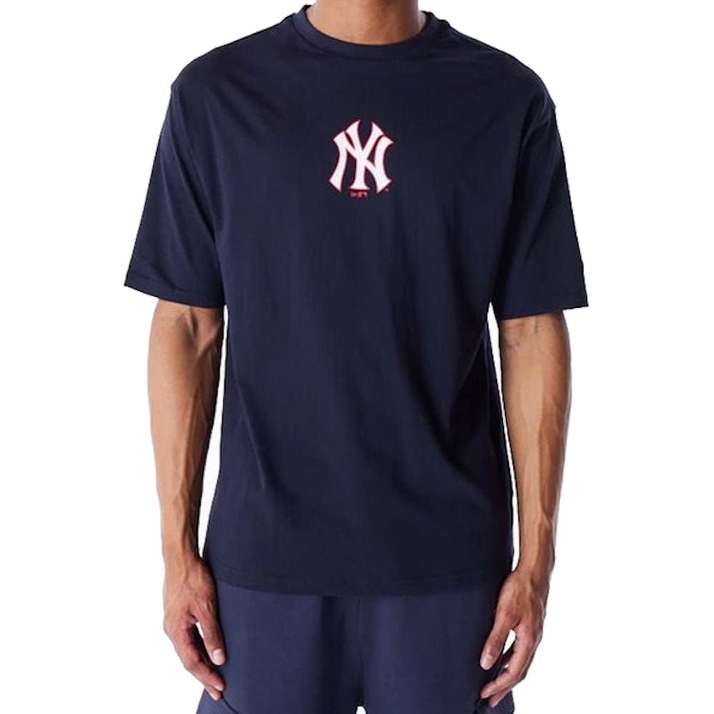 New Era MLB World Series Oversized Tee New York Yankees - Navy
