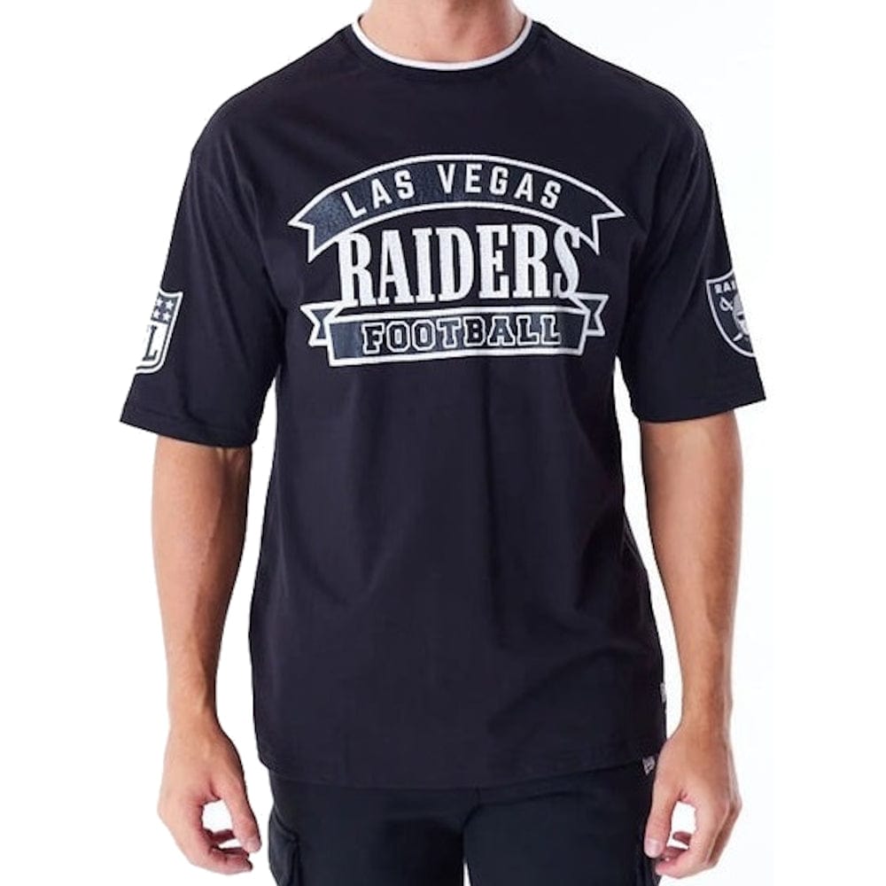 New Era NFL Graphic Oversized Tee Las Vegas Raiders - Black
