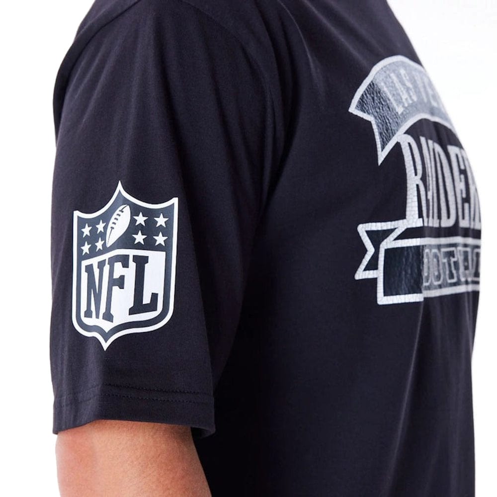 New Era NFL Graphic Oversized Tee Las Vegas Raiders - Black