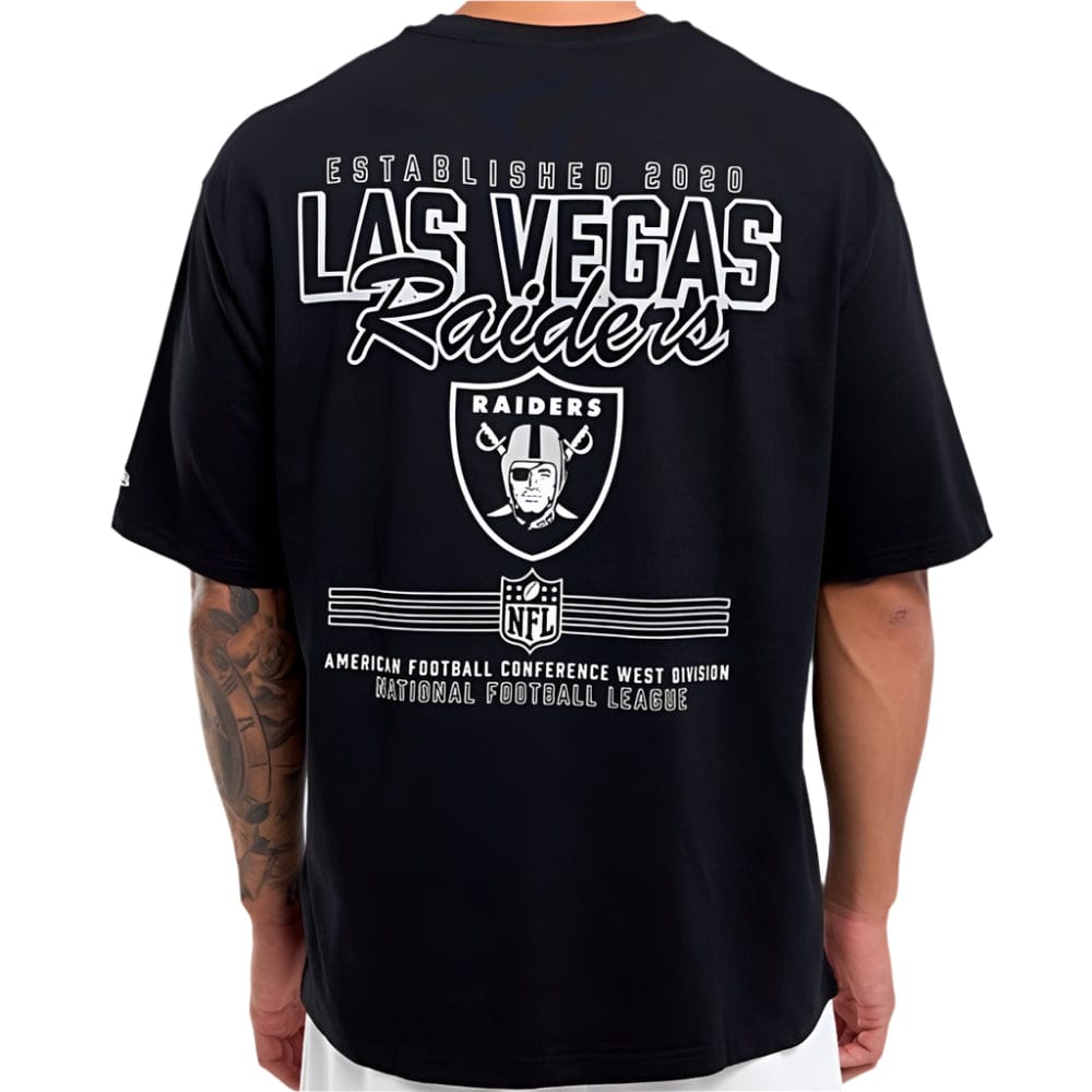 New Era NFL Graphic Tee Las Vegas Raiders - Black