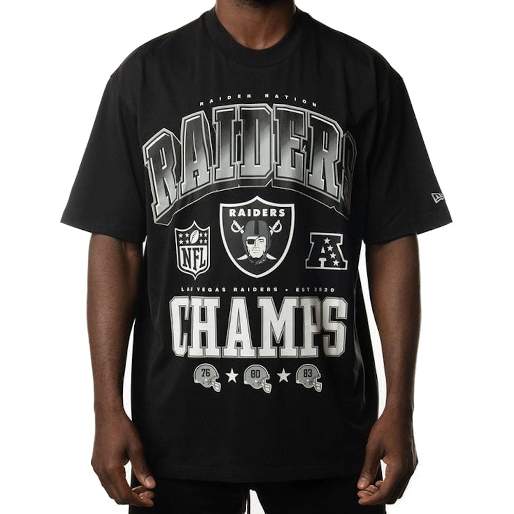 New Era NFL Rivals Oversized Tee Las Vegas Raiders - Black
