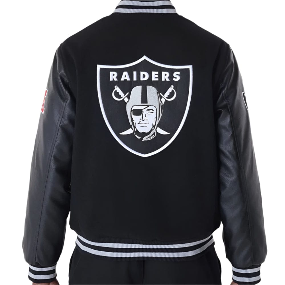 New Era NFL Varsity Jacket Las Vegas Raiders - Black