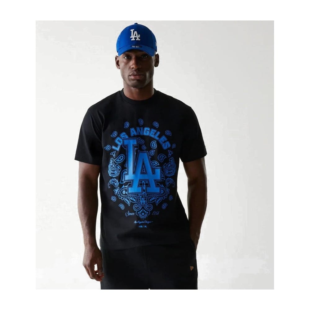 New Era Pop Trend Oversized Tee Los Angeles Dodgers - Black