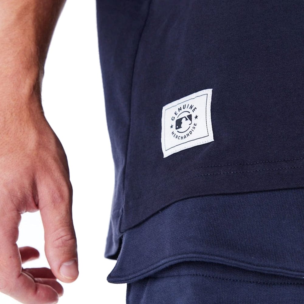 New Era World Series Drop Shoulder Tee Los Angeles Dodgers - Navy