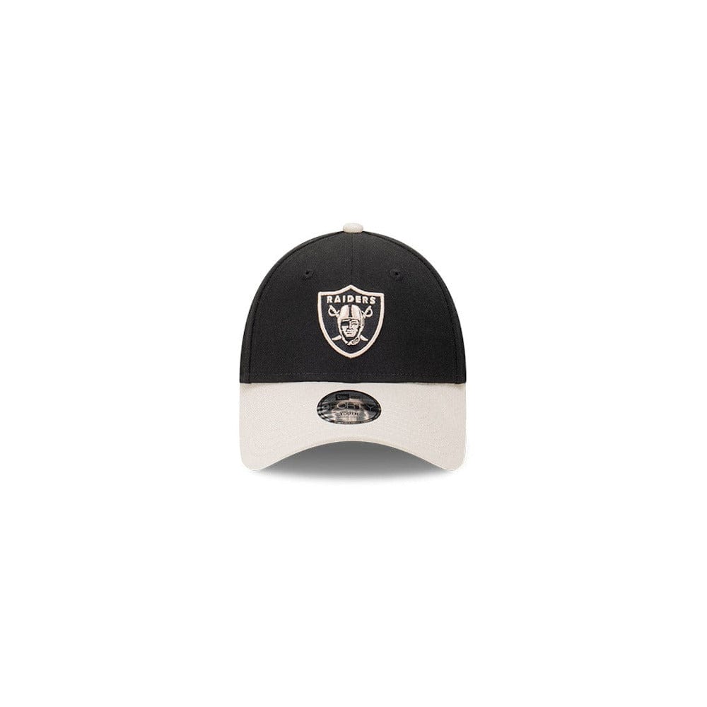 New Era Childrens 9FORTY Strapback Las Vegas Raiders - Black / Stone
