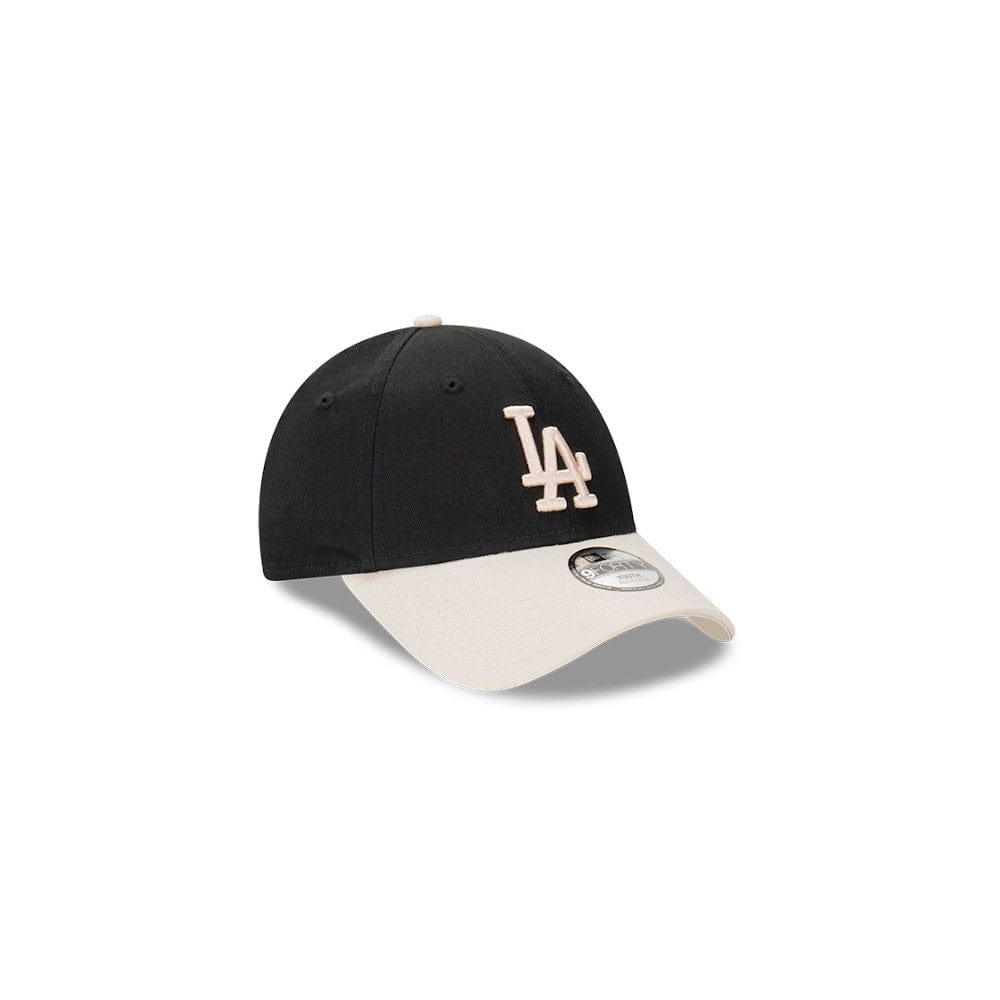 New Era Childrens 9FORTY Strapback Los Angeles Dodgers - Black / Stone