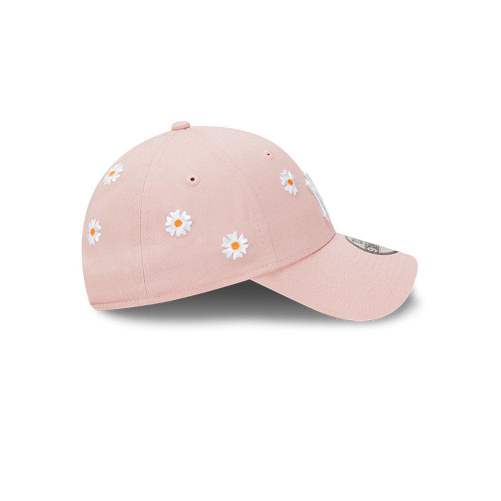 New Era Youth 9FORTY Daisy Strapback New York Yankees - Pink Rouge / White