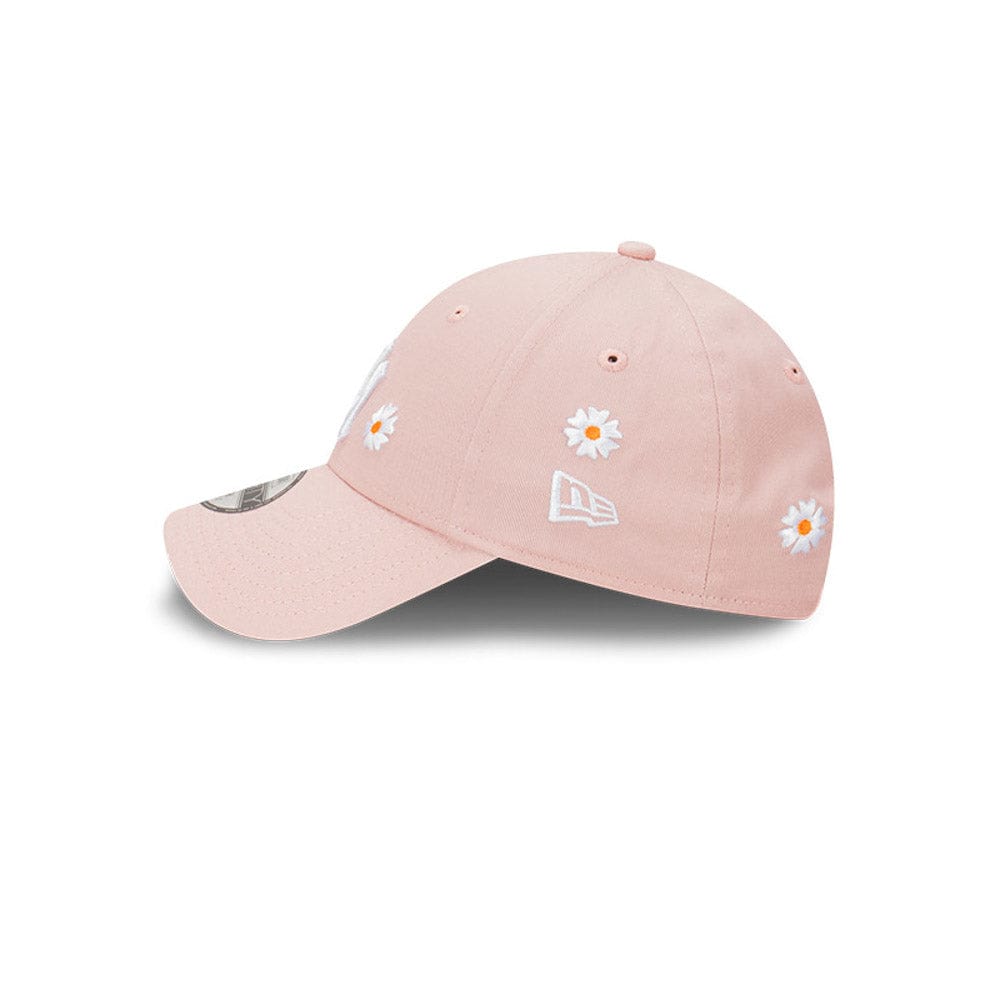 New Era Youth 9FORTY Daisy Strapback New York Yankees - Pink Rouge / White