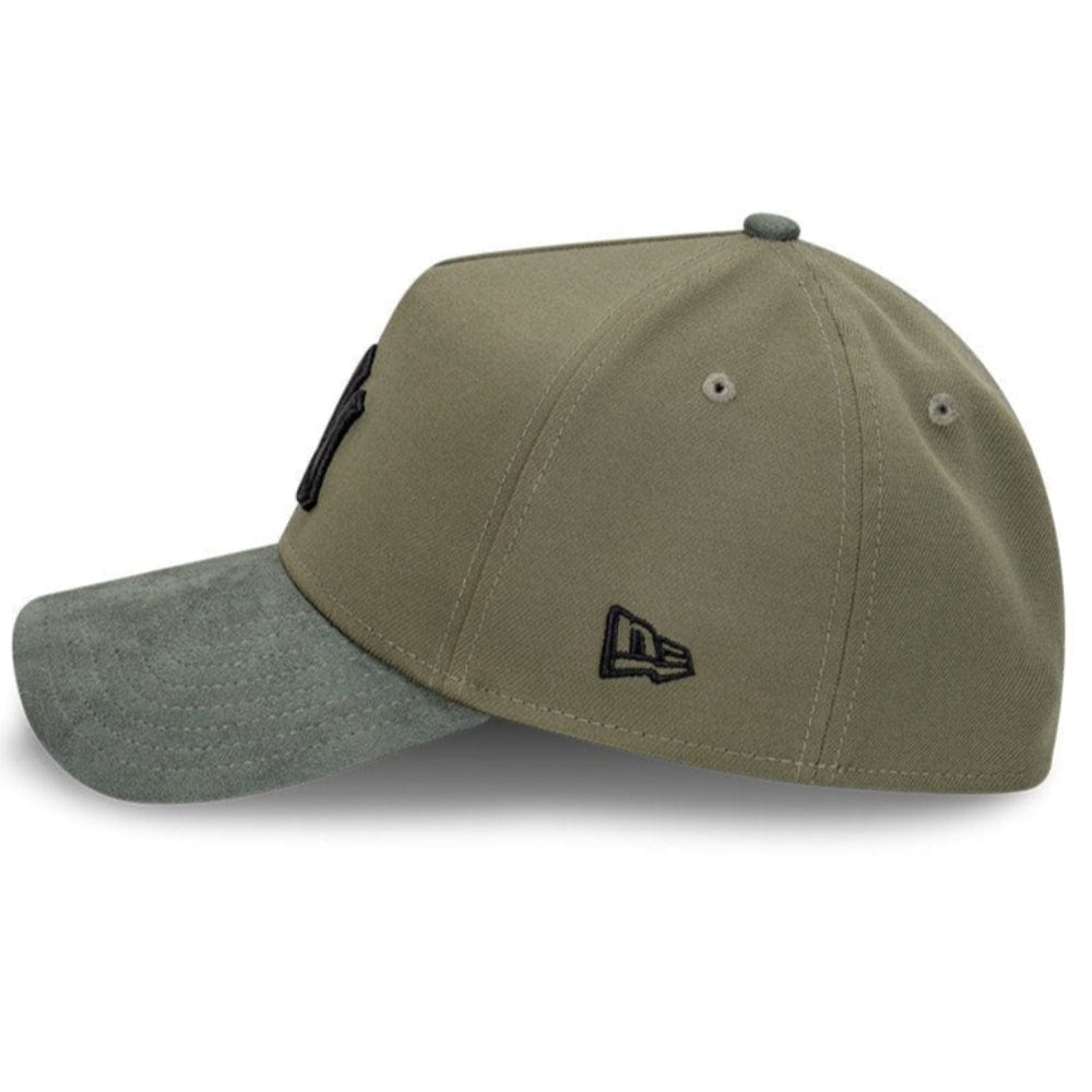 New Era 39THIRTY 2-Tone Suede A-Frame Fitted Cap New York Yankees - Olive Premium