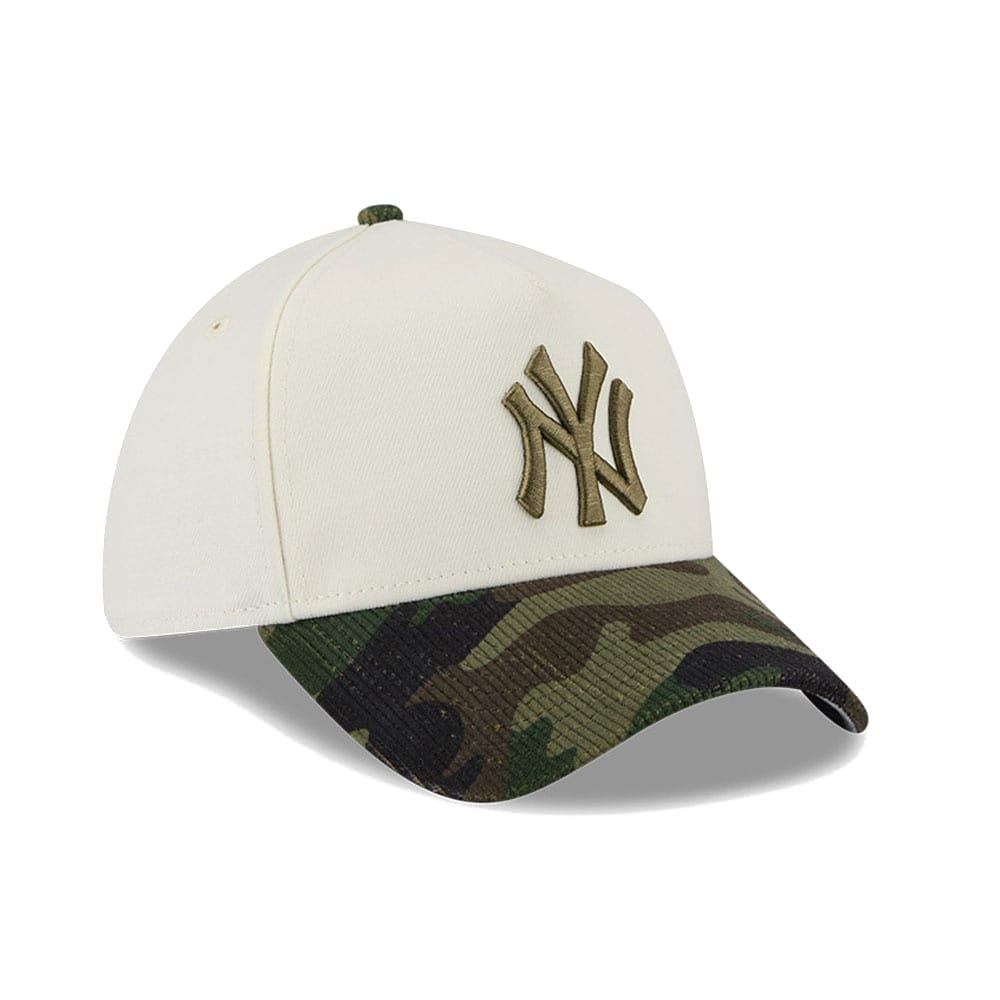 New Era 39THIRTY A-Frame New York Yankees - Chrome Woodland Camo