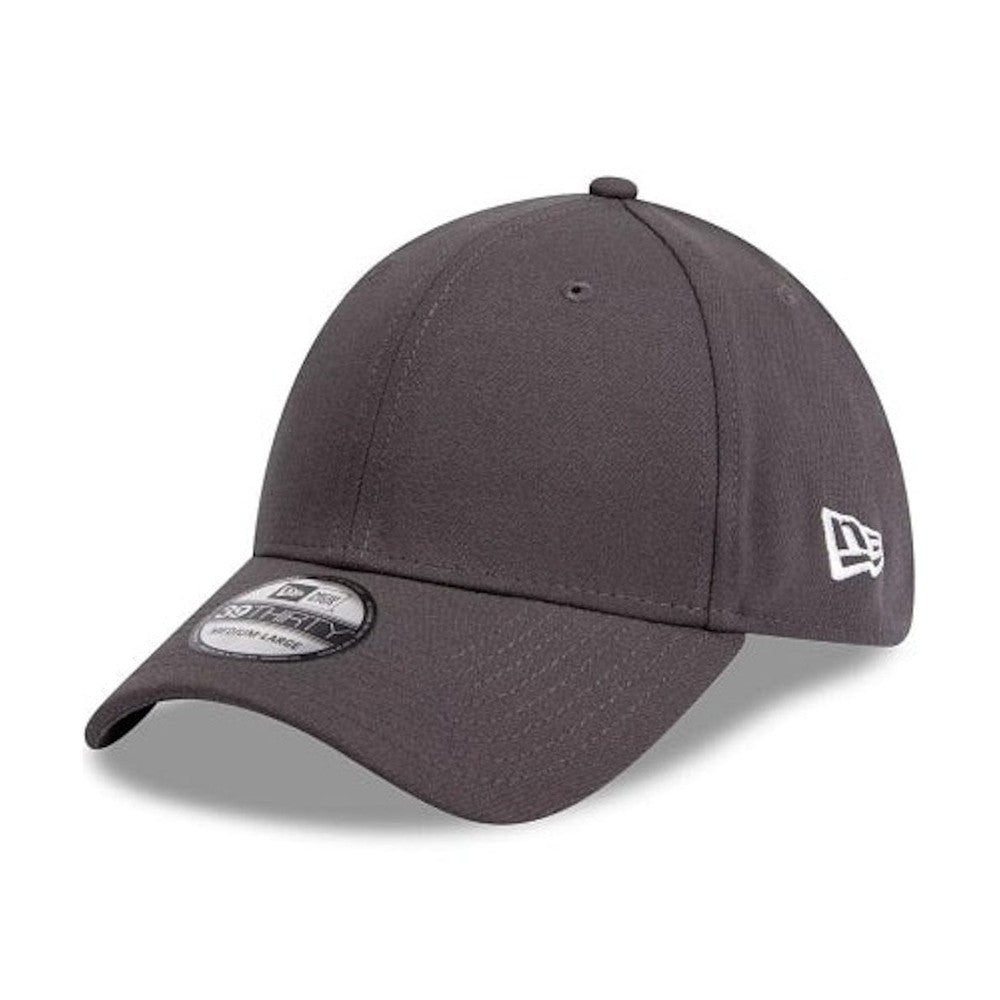 New Era 39THIRTY Blank Stretch Fit Cap - Graphite