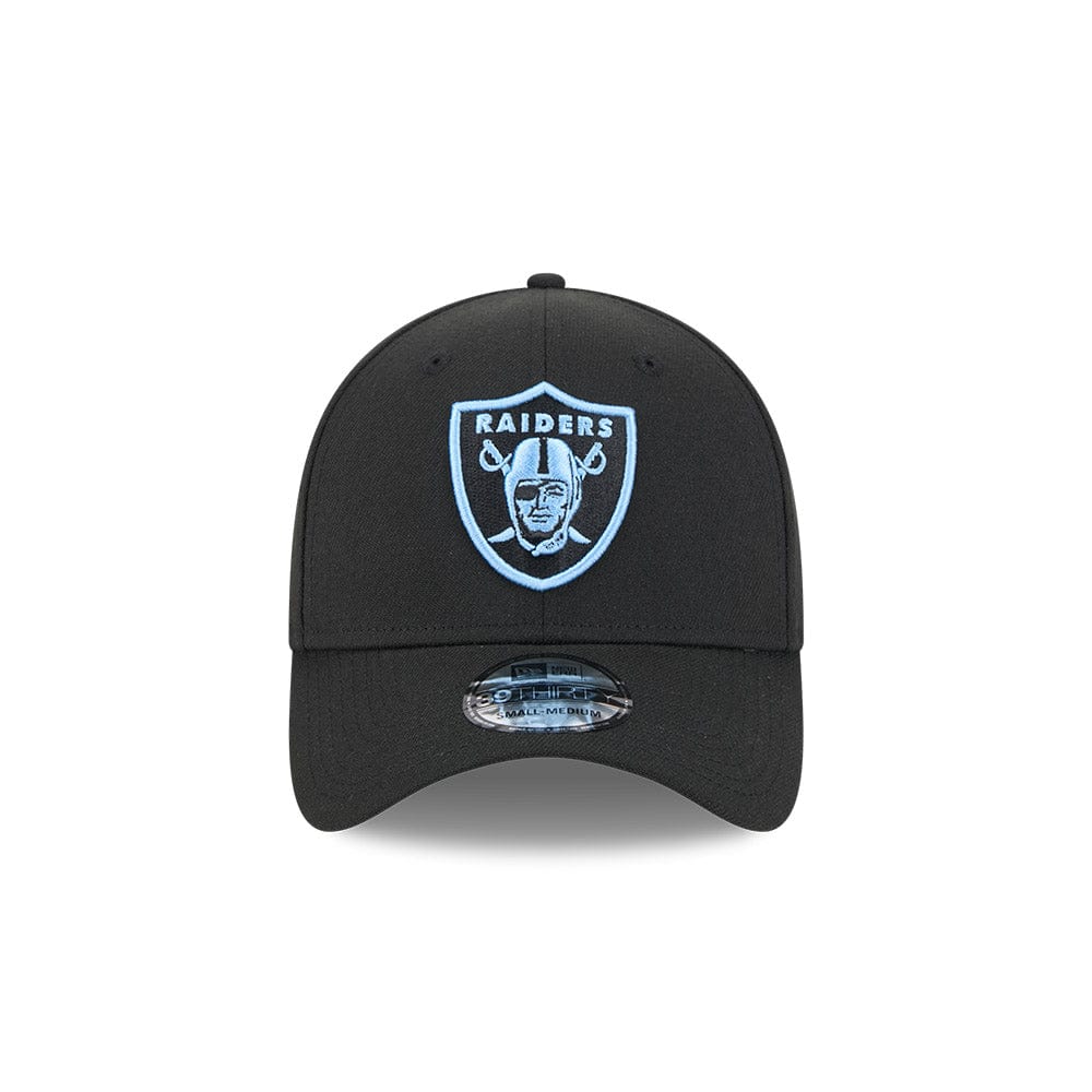 New Era 39THIRTY Fitted Cap Los Vegas Raiders - Black / Sky Blue