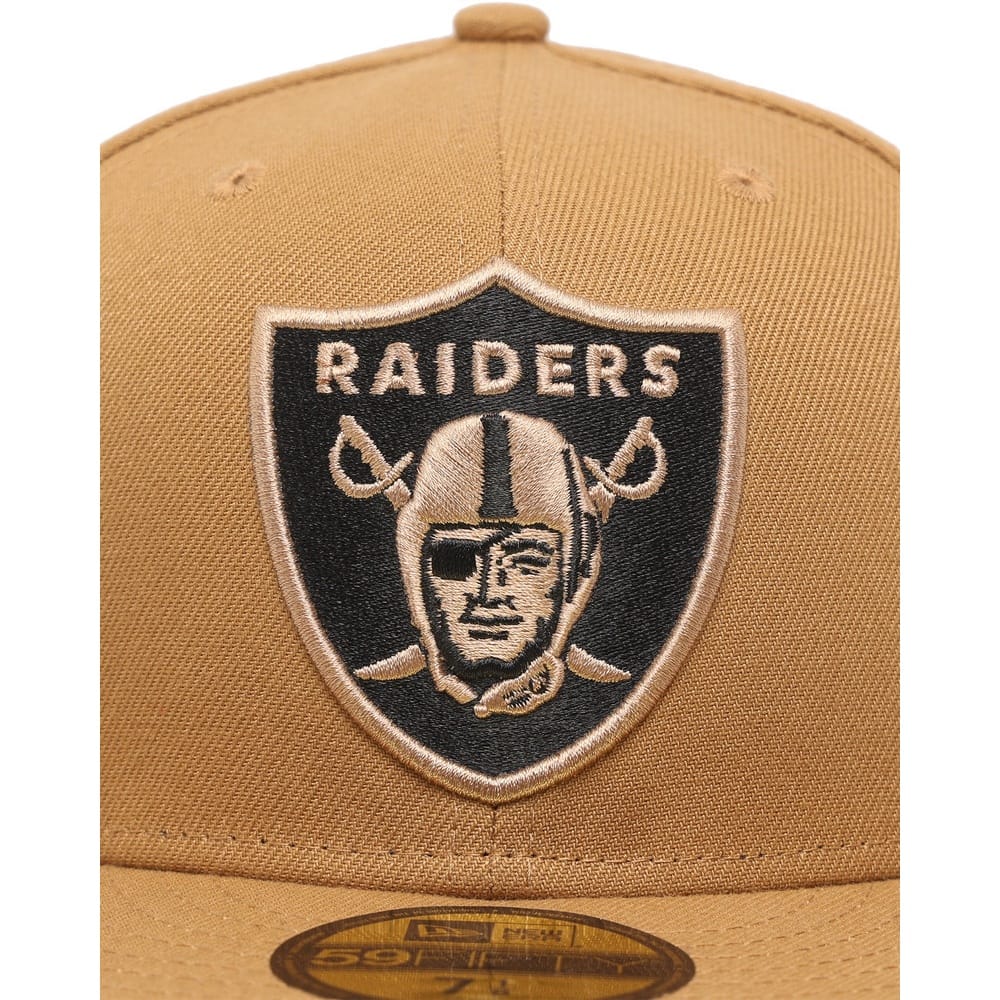 New Era 39THIRTY Fitted Cap Los Vegas Raiders - Black / Wheat