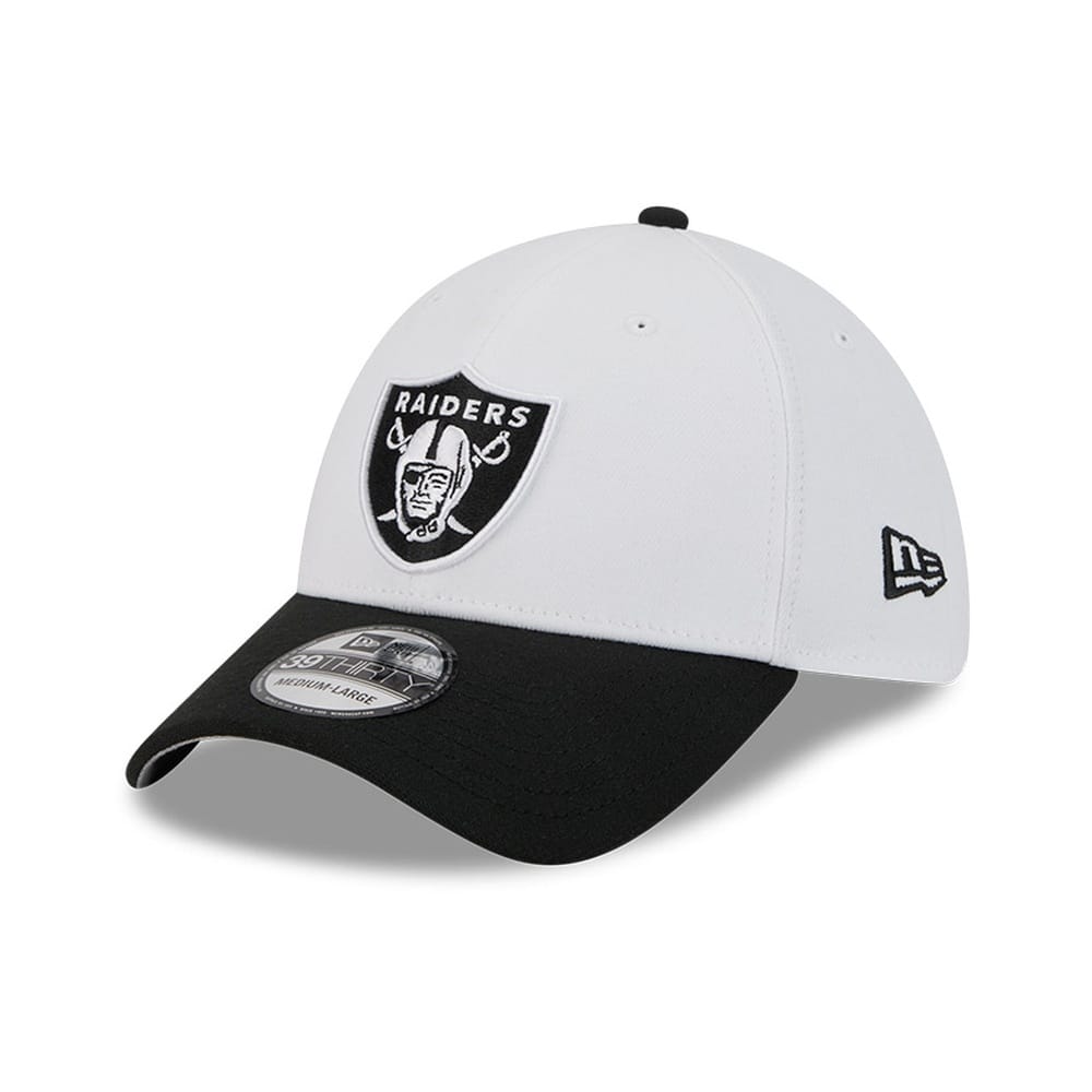 New Era 39THIRTY Modern Essentials Las Vegas Raiders - White