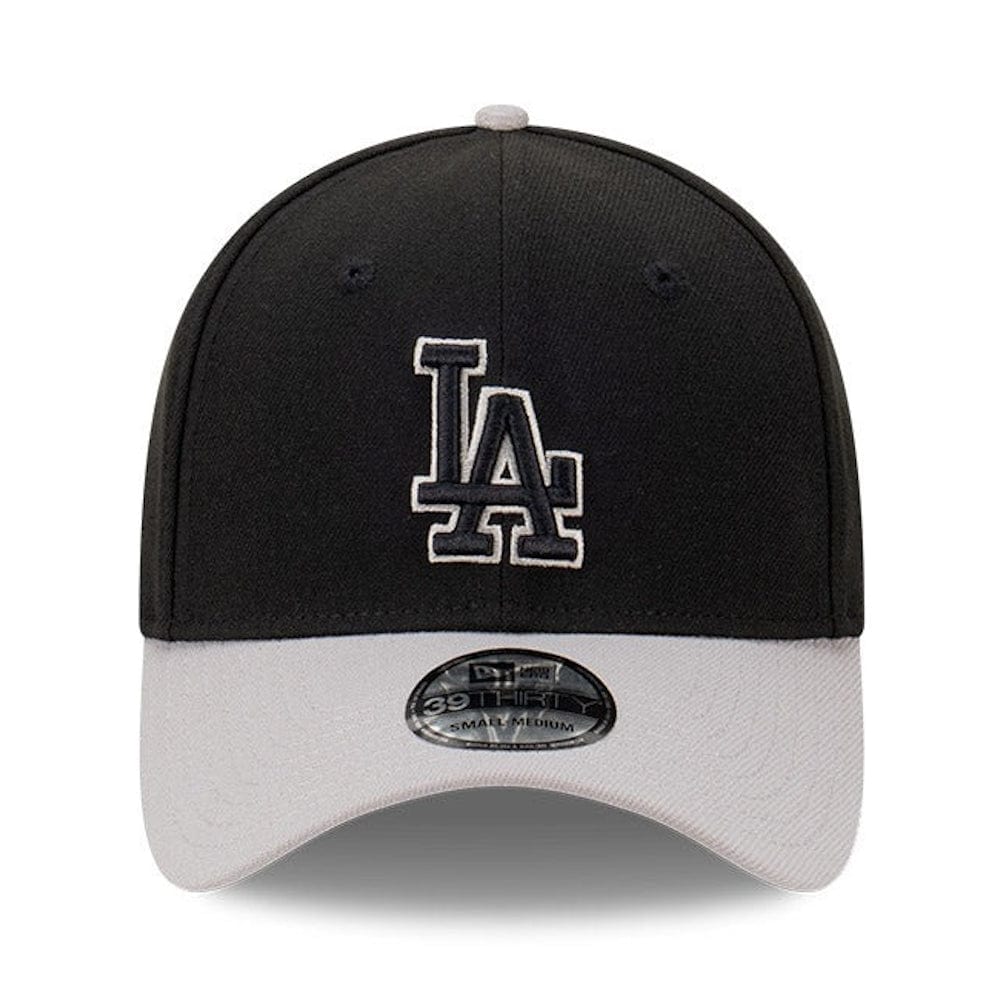 New Era 39THIRTY Outline Fitted Cap Los Angeles Dodgers - Black / Grey