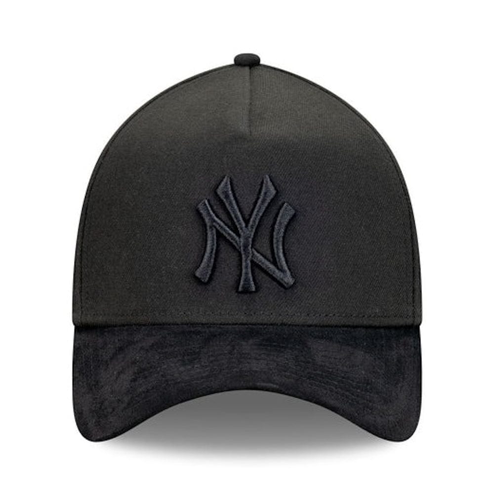 New Era 39THIRTY Premium Luxe A-Frame Stretch Fit Cap New York Yankees - Black