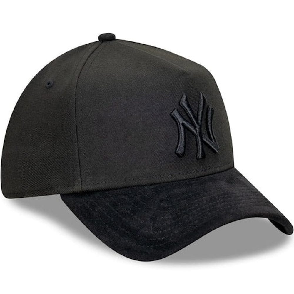 New Era 39THIRTY Premium Luxe A-Frame Stretch Fit Cap New York Yankees - Black