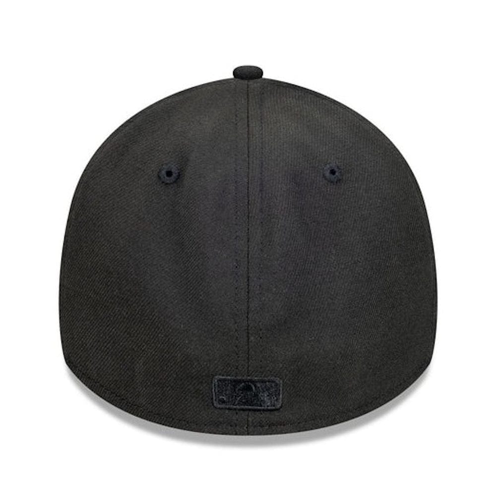 New Era 39THIRTY Premium Luxe A-Frame Stretch Fit Cap New York Yankees - Black