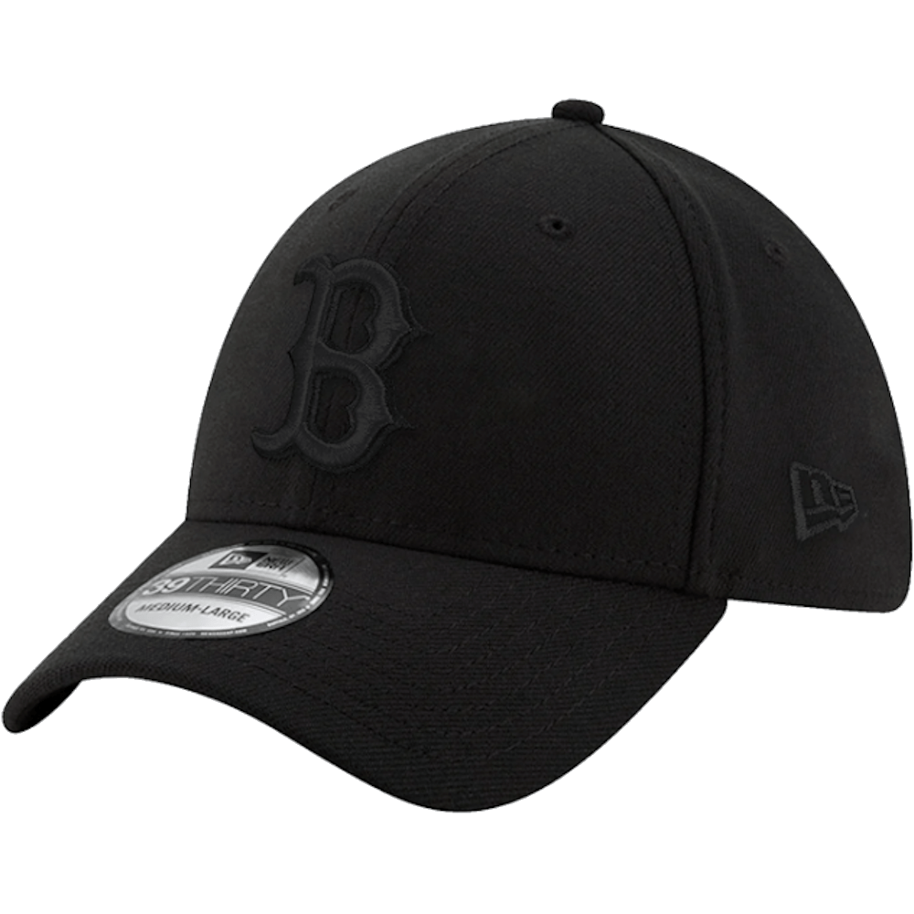 New Era 39THIRTY Stretch Fit Cap Boston Red Sox - Black / Black
