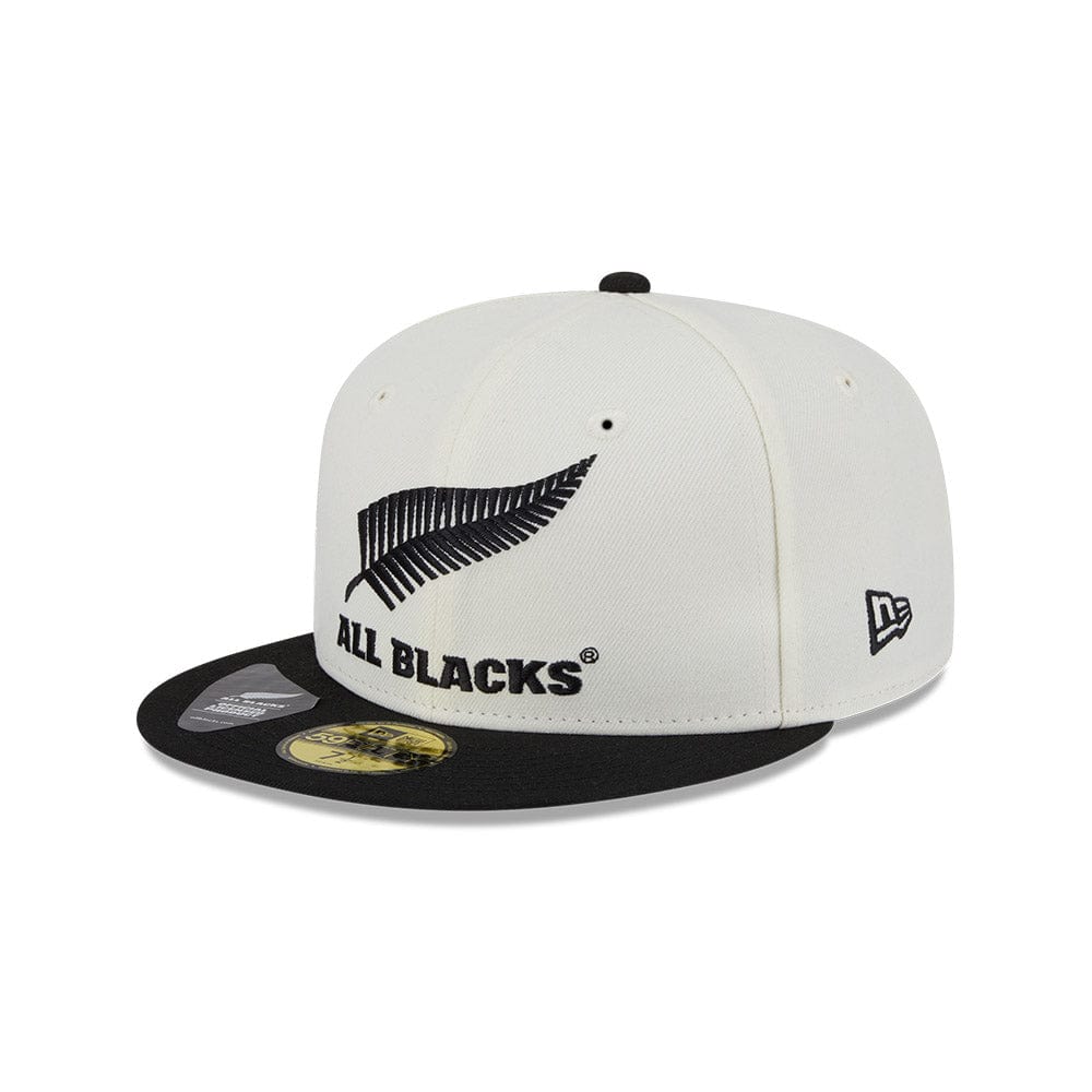 New Era 59FIFTY 2 Tone Fitted Cap All Blacks - Chrome / Black