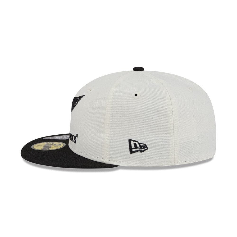 New Era 59FIFTY 2 Tone Fitted Cap All Blacks - Chrome / Black