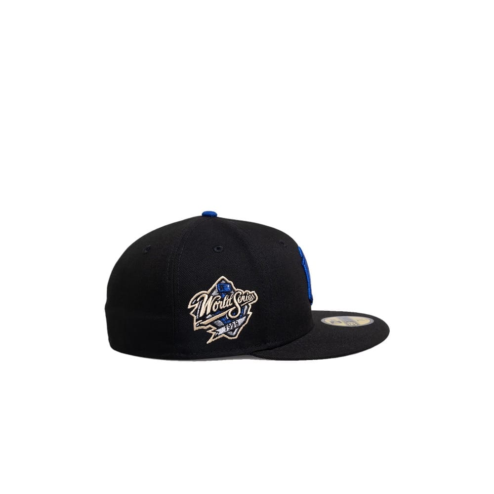 New Era 59FIFTY Black Metallic Fitted Cap New York Yankees - Black / Blue
