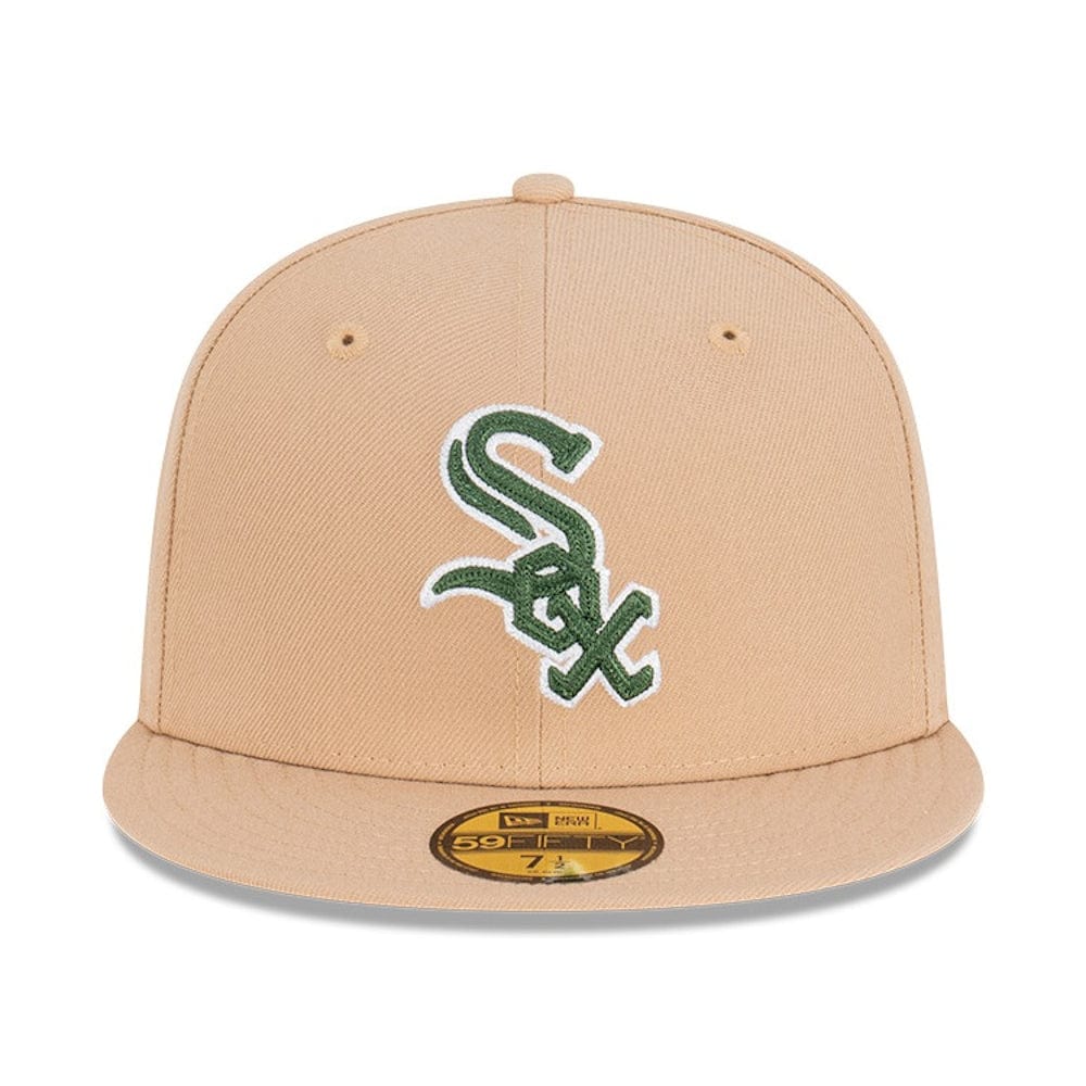 New Era 59FIFTY Chain Stitch Fitted Cap Chicago White Sox - British Khaki / Green