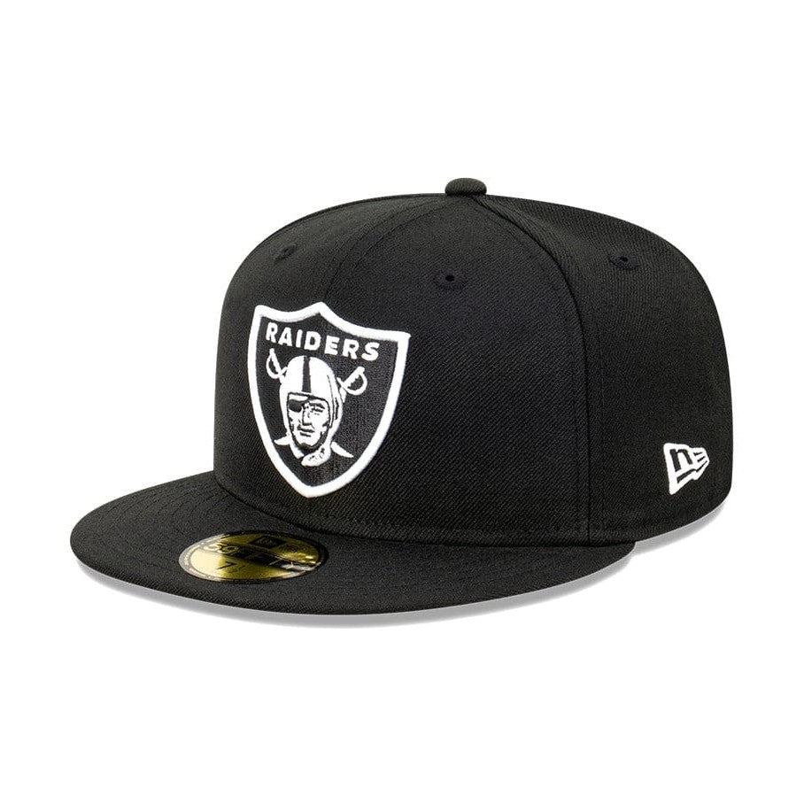 New Era 59FIFTY Fitted Cap Las Vegas Raiders - Black / White