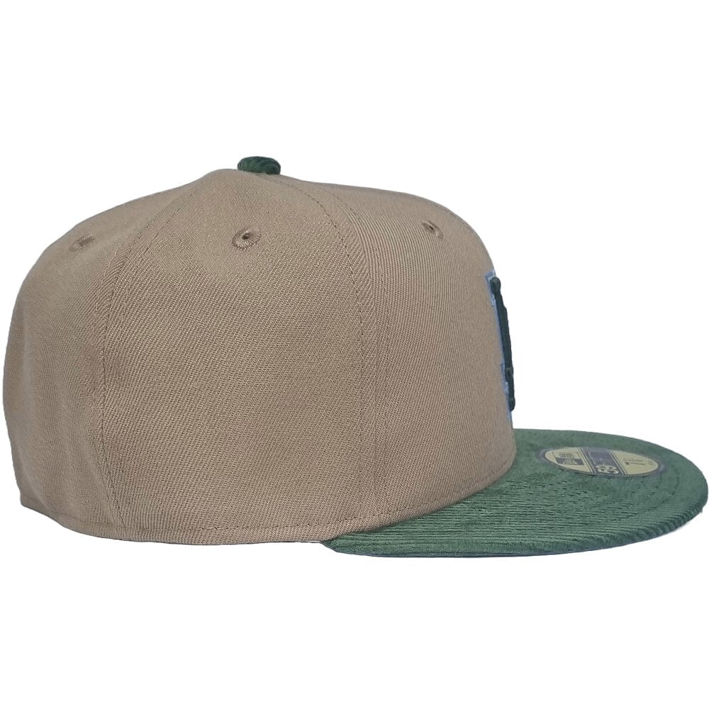 New Era 59FIFTY Oasis Fitted Cap Los Angeles Dodgers - Camel / Cilantro Green / White