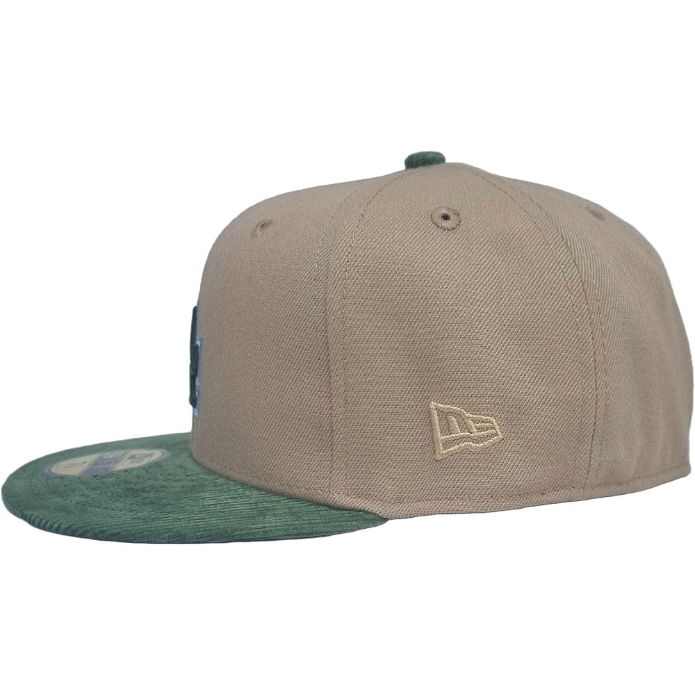 New Era 59FIFTY Oasis Fitted Cap Los Angeles Dodgers - Camel / Cilantro Green / White