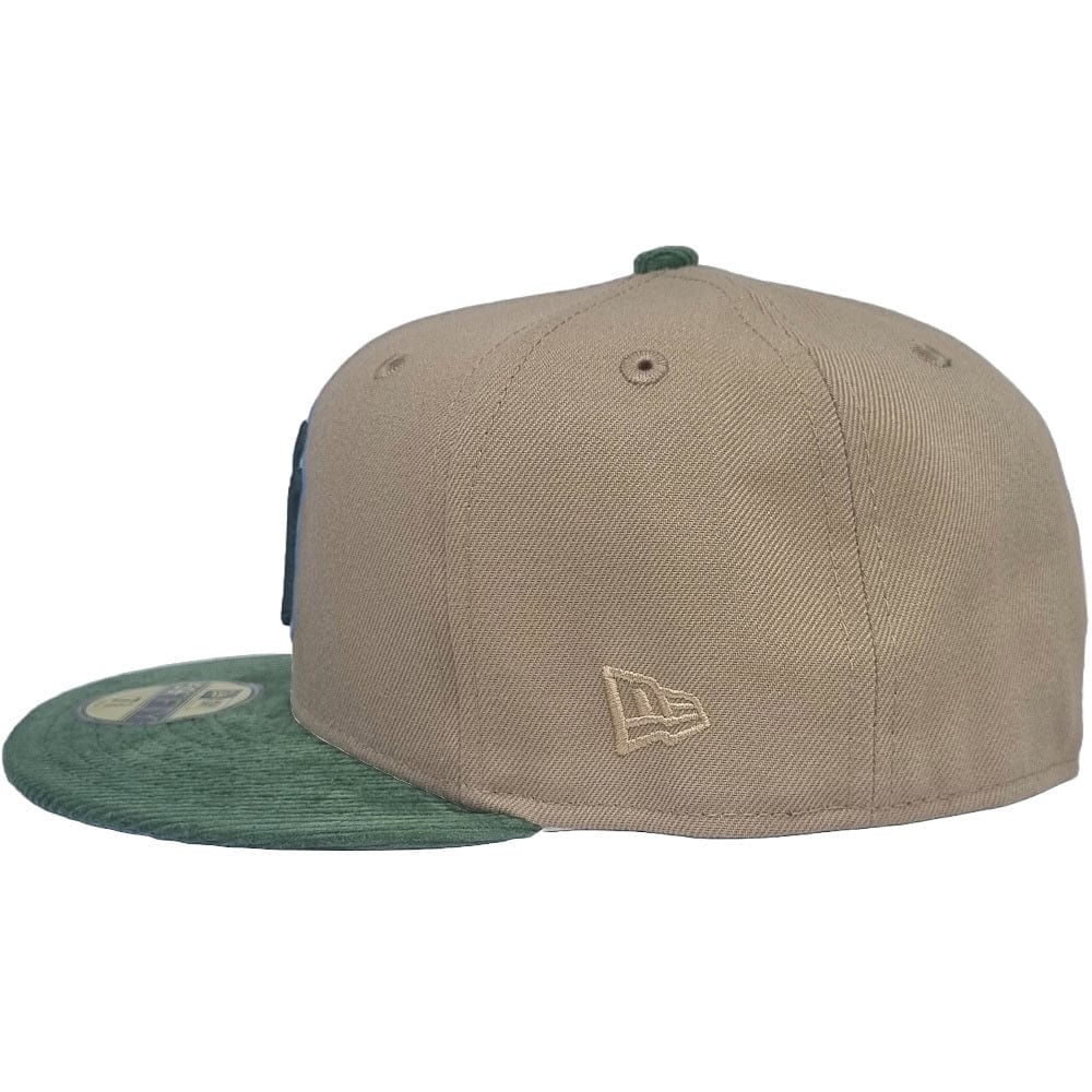 New Era 59FIFTY Oasis Fitted Cap New York Yankees - Camel / Cilantro Green / White