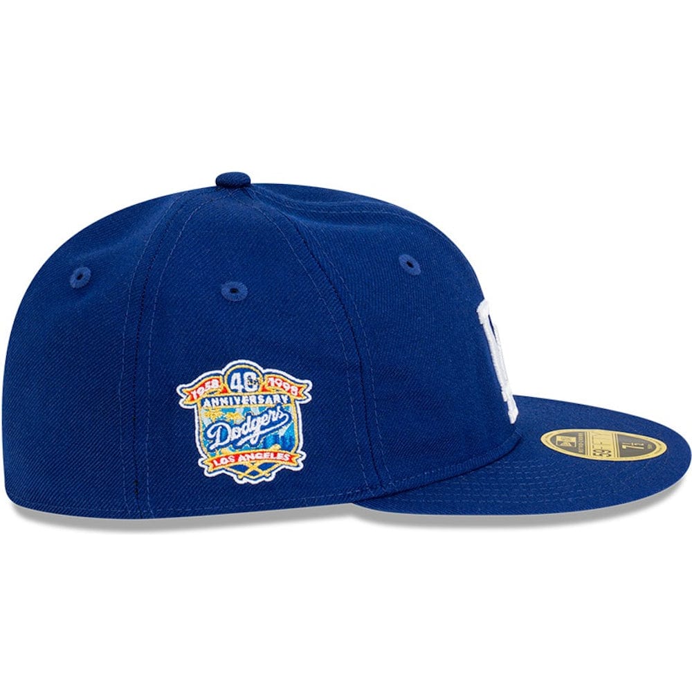 New Era 59FIFTY Retro Crown Anniversary Fitted Cap Los Angeles Dodgers - Dark Royal
