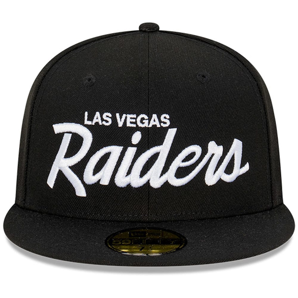 New Era 59FIFTY Las Vegas Raiders Fitted Cap - Black / White