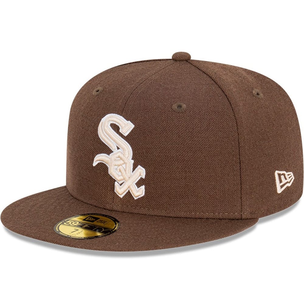 New Era 59FIFTY World Series Fitted Cap Chicago White Sox - Walnut / Stone / White